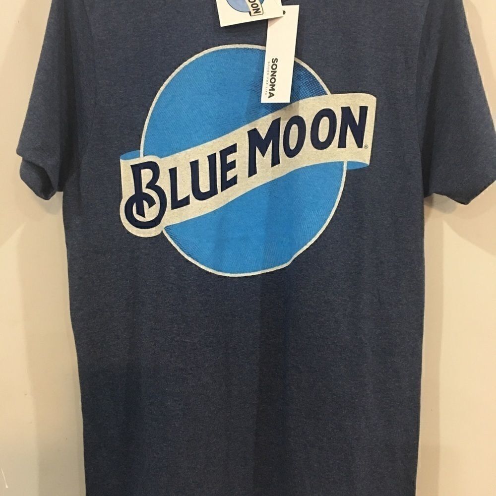 Sonoma small short sleeve shirt Whiskey Blue Moon beer